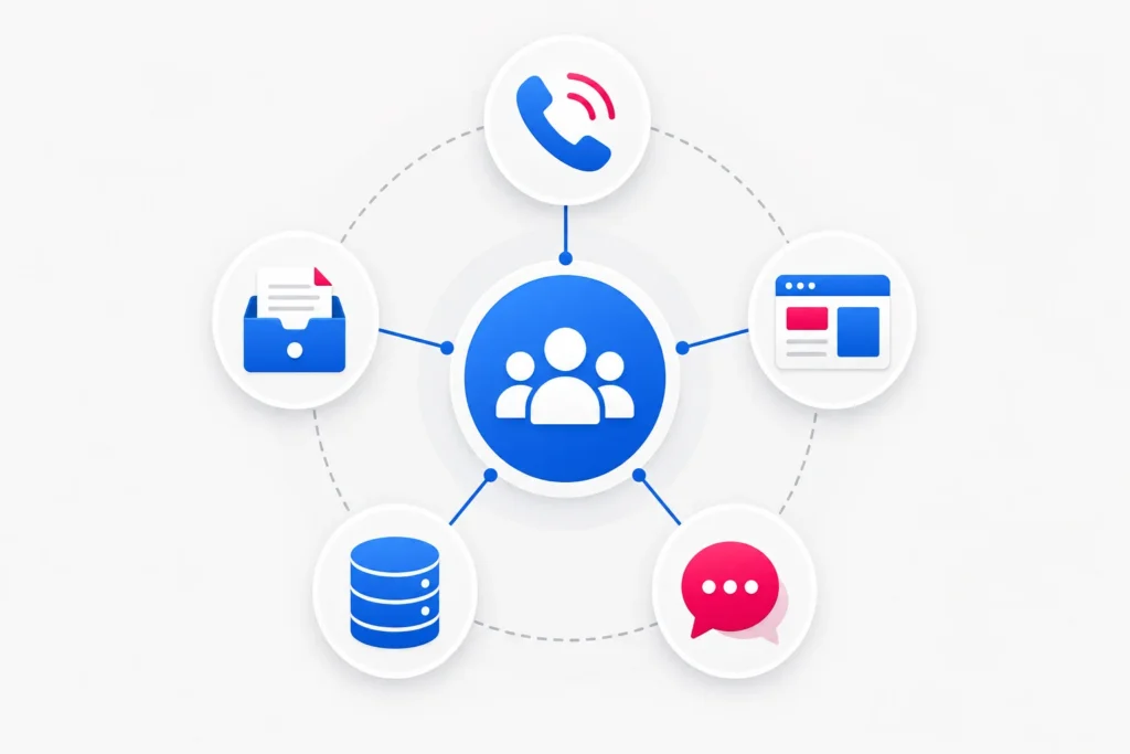 Интеграции CRM с телефонией, сайтом, 1С и мессенджерами